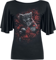 Spiral - Bed Of Rose - T-Shirt Manches courtes - Femme - noir