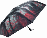 Spiral - Goth Skull - Parapluie - Unisexe - multicolore