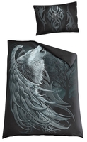 Spiral - Wolf Spirit - Parure de lit - Unisexe - multicolore