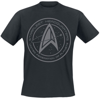 Star Trek - Picard - Starfleet Headquarters - T-Shirt Manches courtes - Homme - noir