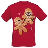 Star Wars - Christmas Cookies - T-Shirt Manches courtes - Homme - rouge