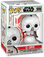 Star Wars - Holiday - Snowman C-3PO Vinyl Figur 559 - Funko Pop! - Unisexe - multicolor