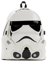 Star Wars - Loungefly - Stormtrooper - Mini Sac À Dos - Femme - blanc noir