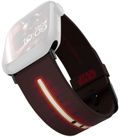 Star Wars - MobyFox - Darth Vader - Lichtschwert - Smartwatch Armband - Montres bracelets - Unisexe - noir rouge