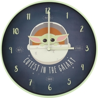 Star Wars - The Mandalorian - Cutest In The Galaxy - Horloge murale - Unisexe - multicolore