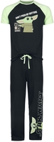Star Wars - The Mandalorian - Don`t Push My Buttons - Grogu - Pyjama - Homme - noir