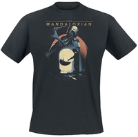 Star Wars - The Mandalorian - First Encounter - T-Shirt Manches courtes - Homme - noir