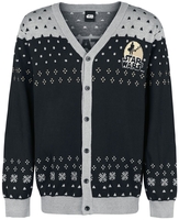 Star Wars - The Mandalorian - Grogu - Cardigan - Homme - noir gris