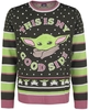 Star Wars - The Mandalorian - Grogu - Pull de Noël - Homme - multicolore