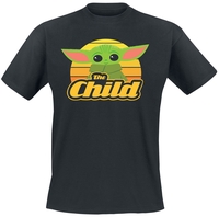 Star Wars - The Mandalorian - Grogu Retro - T-Shirt Manches courtes - Homme - noir