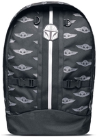 Star Wars - The Mandalorian - Mandalorian & Grogu - Sac à dos - Unisexe - noir