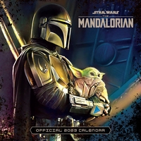 Star Wars - The Mandalorian - Wandkalender 2023 - Calendrier mural - Unisexe - multicolore