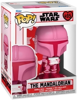 Star Wars - The Mandalorian (Valentines Day) Vinyl Figur 495 - Funko Pop! - Unisexe - multicolor