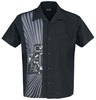 Steady Clothing - Hot Rod Burst - Chemise manches courtes - Homme - noir