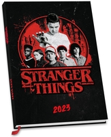 Stranger Things - A5 Kalenderbuch 2023 - Agenda - Unisexe - multicolore