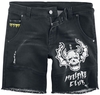Stranger Things - Hellfire Club - Short - Homme - jean foncé