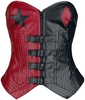 Suicide Squad - Suicide Squad 2 - Harley Quinn - Corset - Femme - noir rouge