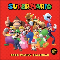 Super Mario - Familienkalender 2023 - Calendrier mural - Unisexe - multicolore