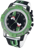 Super Mario - Piranha - Montres bracelets - Unisexe - noir vert