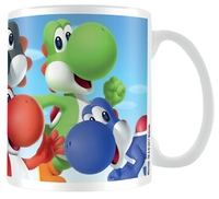 Super Mario - Yoshi - Mug - Unisexe - blanc