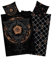 Supernatural - Anti Possession - Parure de lit - Unisexe - noir orange