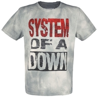 System Of A Down - Stacked Logo - T-Shirt Manches courtes - Homme - gris