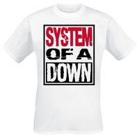System Of A Down - Triple Stack Box - T-Shirt Manches courtes - Homme - blanc