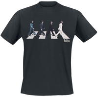 The Beatles - Abbey Road Silhouette - T-Shirt Manches courtes - Homme - noir