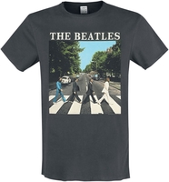 The Beatles - Amplified Collection - Abbey Road - T-Shirt Manches courtes - Homme - anthracite