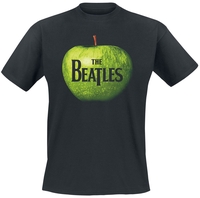 The Beatles - Apple Logo - T-Shirt Manches courtes - Homme - noir