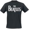 The Beatles - Logo - T-Shirt Manches courtes - Homme - noir