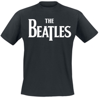 The Beatles - Logo - T-Shirt Manches courtes - Homme - noir