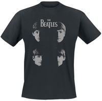 The Beatles - Shadow Faces - T-Shirt Manches courtes - Homme - noir