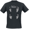 The Beatles - Shadow Faces - T-Shirt Manches courtes - Homme - noir