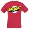 The Big Bang Theory - Bazinga - T-Shirt Manches courtes - Homme - rouge