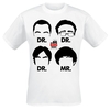 The Big Bang Theory - Doctors & Mr. - T-Shirt Manches courtes - Homme - blanc