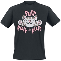 The Big Bang Theory - Kitty Purr - T-Shirt Manches courtes - Homme - noir