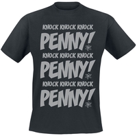 The Big Bang Theory - Knock Knock Knock Penny - T-Shirt Manches courtes - Homme - noir