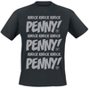 The Big Bang Theory - Knock Knock Knock Penny - T-Shirt Manches courtes - Homme - noir