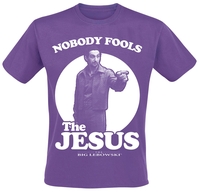 The Big Lebowski - Nobody Fools The Jesus - T-Shirt Manches courtes - Homme - lilas