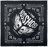The BossHoss - Flying Skull Bandana - Bandana - Unisexe - noir