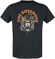 The BossHoss - Tiger x Snake Shirt - T-Shirt Manches courtes - Homme - noir