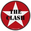 The Clash - Logo Militaire - Patch - Unisexe - rouge noir blanc