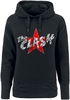 The Clash - Star Logo - Sweat-shirt à capuche - Femme - noir