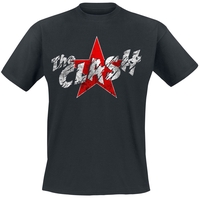 The Clash - Star Logo - T-Shirt Manches courtes - Homme - noir