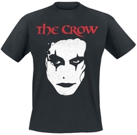The Crow - Eric Draven - Face - T-Shirt Manches courtes - Homme - noir