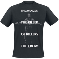The Crow - Eric Draven - Killer - Pose - T-Shirt Manches courtes - Homme - noir