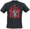 The Crow - Eric Draven - Rain - T-Shirt Manches courtes - Homme - noir
