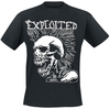 The Exploited - Mohican Skull - T-Shirt Manches courtes - Homme - noir