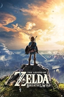 The Legend Of Zelda - Breath Of The Wild - Coucher De Soleil - Poster - Unisexe - multicolore